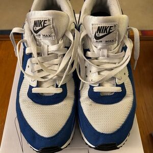 Men’s Nike Air Max 90 Blue/White